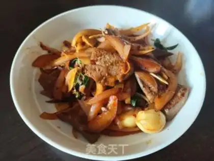 Make Onion fried liver step 6