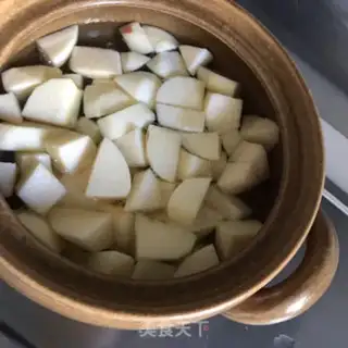 Make Western cucumber date apple soup step 4