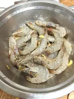 Make Shrimp from the pond step 0