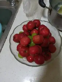 Make Frozen beans, snowflakes step 0