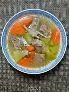 Make Blue radish lamb chop soup step 11