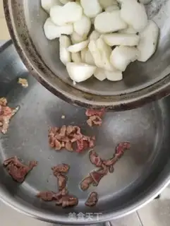 Make Horseshoes with meat step 4
