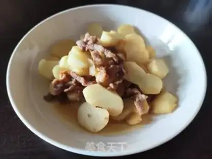 Make Horseshoes with meat step 6