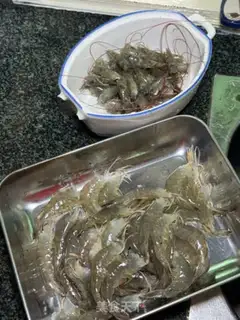 Make Shrimp congee step 0