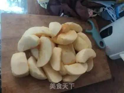 Make Apple dry step 1