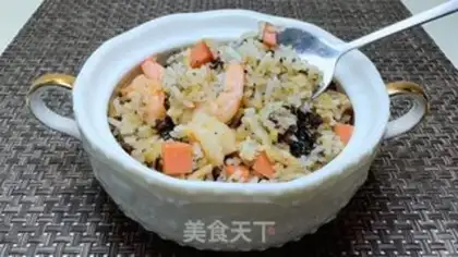 Make Ham shrimp veggie rice step 14