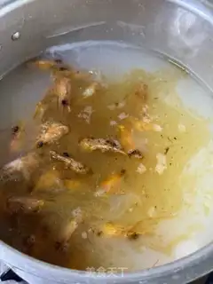 Make Shrimp congee step 8
