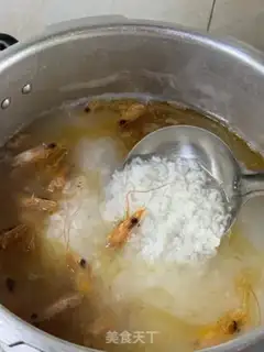 Make Shrimp congee step 9