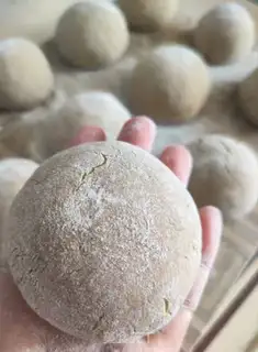 Make Black Sesame Pumpkin step 5