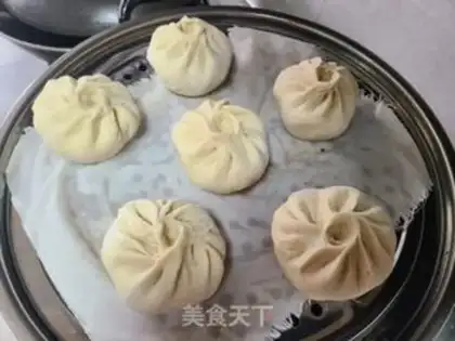 Make Sour pork buns step 12