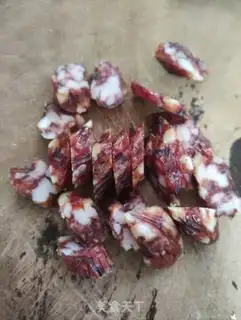Make Wild mushroom fried sausage step 2