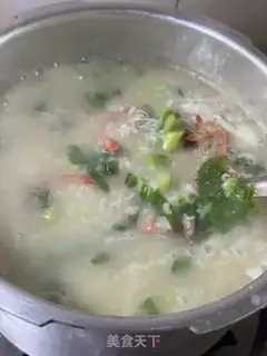 Make Shrimp congee step 13