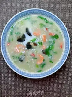 Make Shrimp congee step 16