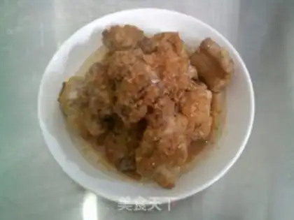 Make Garlic ribs step 17