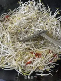 Make Jealousy bean sprouts step 5