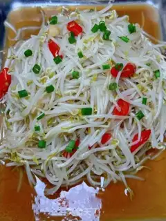 Make Jealousy bean sprouts step 9