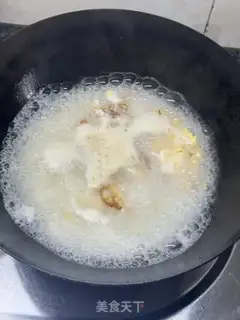 Make Pumpkin egg soup step 4