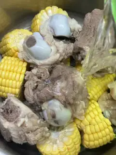Make Hyata corn soup step 3