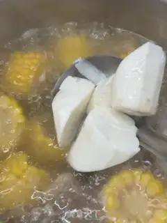 Make Hyata corn soup step 6