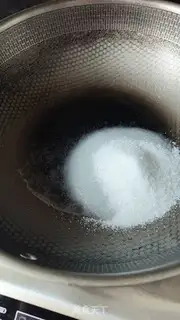 Make Sesame sugar step 2
