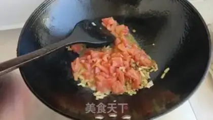 Make Tomatoe rice powder step 5