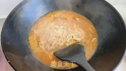 Make Tomatoe rice powder step 9