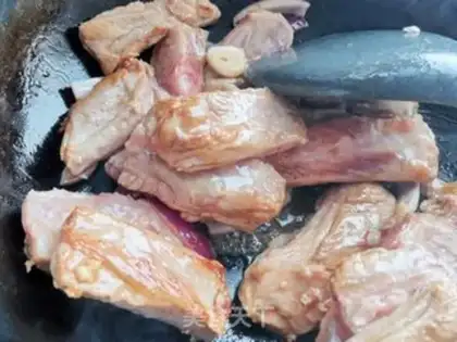 Make Sugar vinegar ribs step 3
