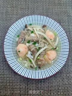 Make Crayfish fungus mushroom soup step 9