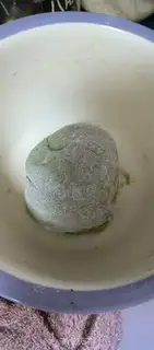 Make Chicken soup spinach noodles step 5