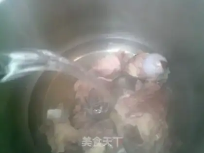 Make Potato broccoli bone soup step 5