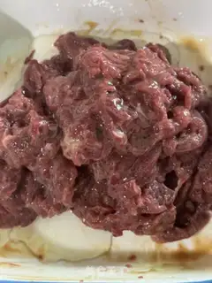 Make Beef fan pot step 3