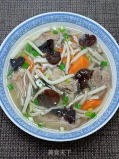 Make Vegetable ribs soup step 12