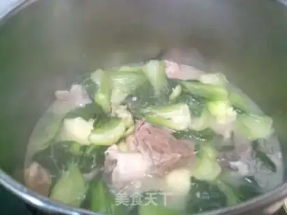 Make Potato broccoli bone soup step 14