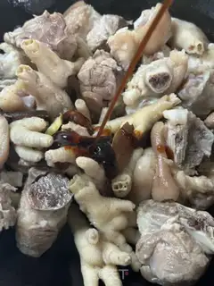 Make Pig feet, chicken claws step 6