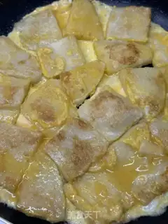 Make Egg frying step 8