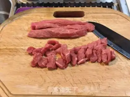 Make Suffering melons, peppers, ribs step 2