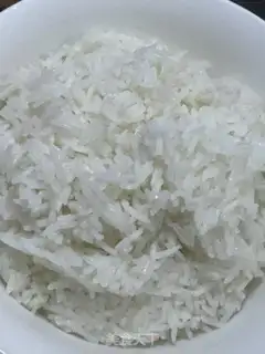 Make Eggs and meat and rice step 0