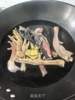 Make Sweet as chicken claws step 1
