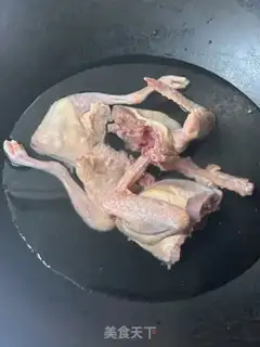 Make Frozen pigeon soup step 1