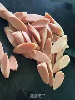 Make Pepper potato and ham sausage step 2