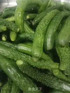 Make The cucumbers step 0