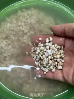 Make Horseshoe rice soup step 0