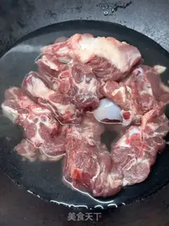 Make Horseshoe rice soup step 1