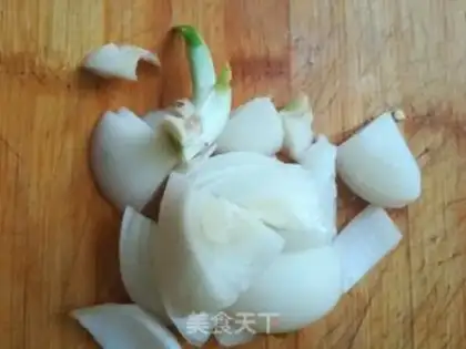 Make Dry green pepper step 3