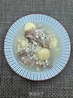 Make Horseshoe rice soup step 9
