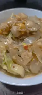Make Garlic fan dishes step 3