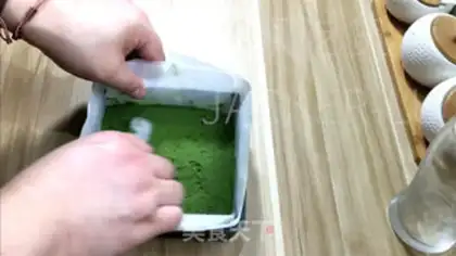 Make Tea double rice cake step 4