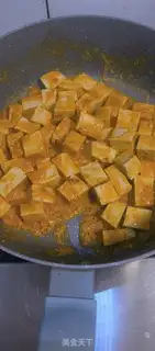 Make Crab butter tofu step 5