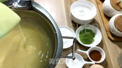 Make Tea double rice cake step 6