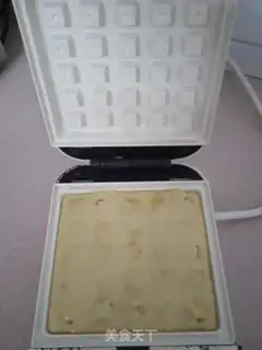 Make Smiley waffles step 8